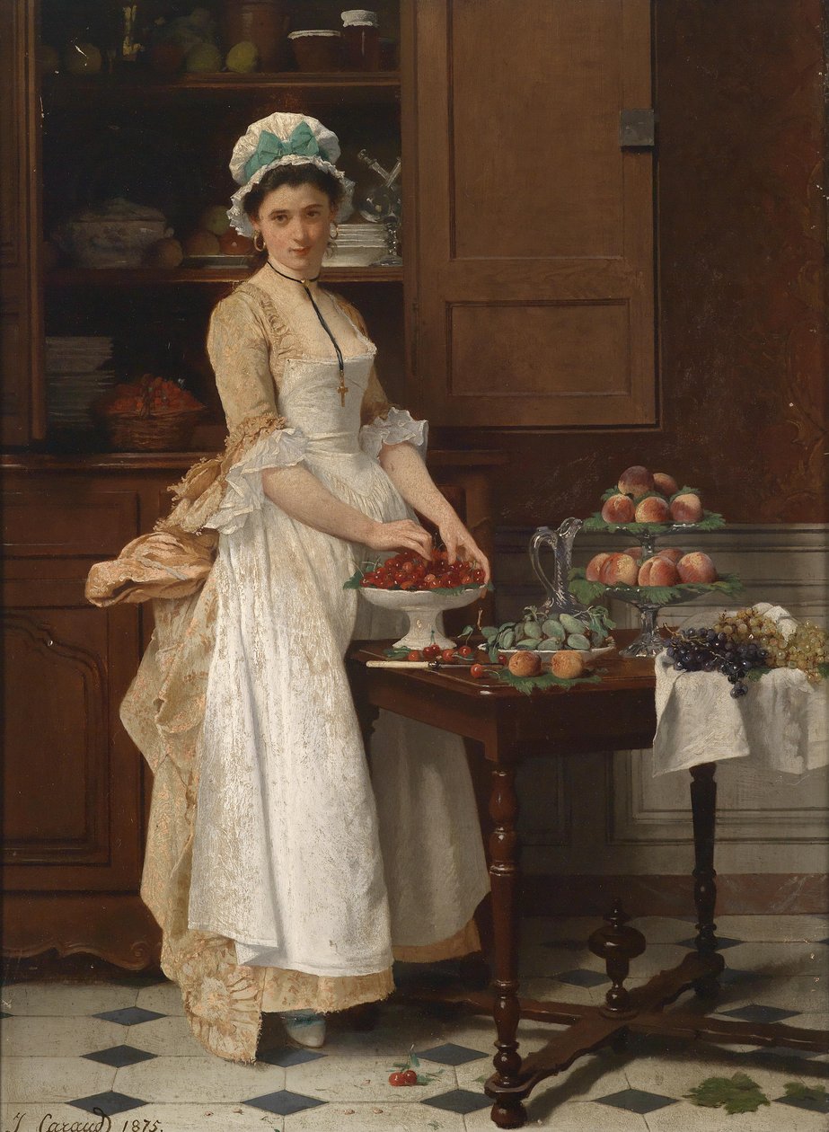 A menina das cerejas de Joseph Caraud