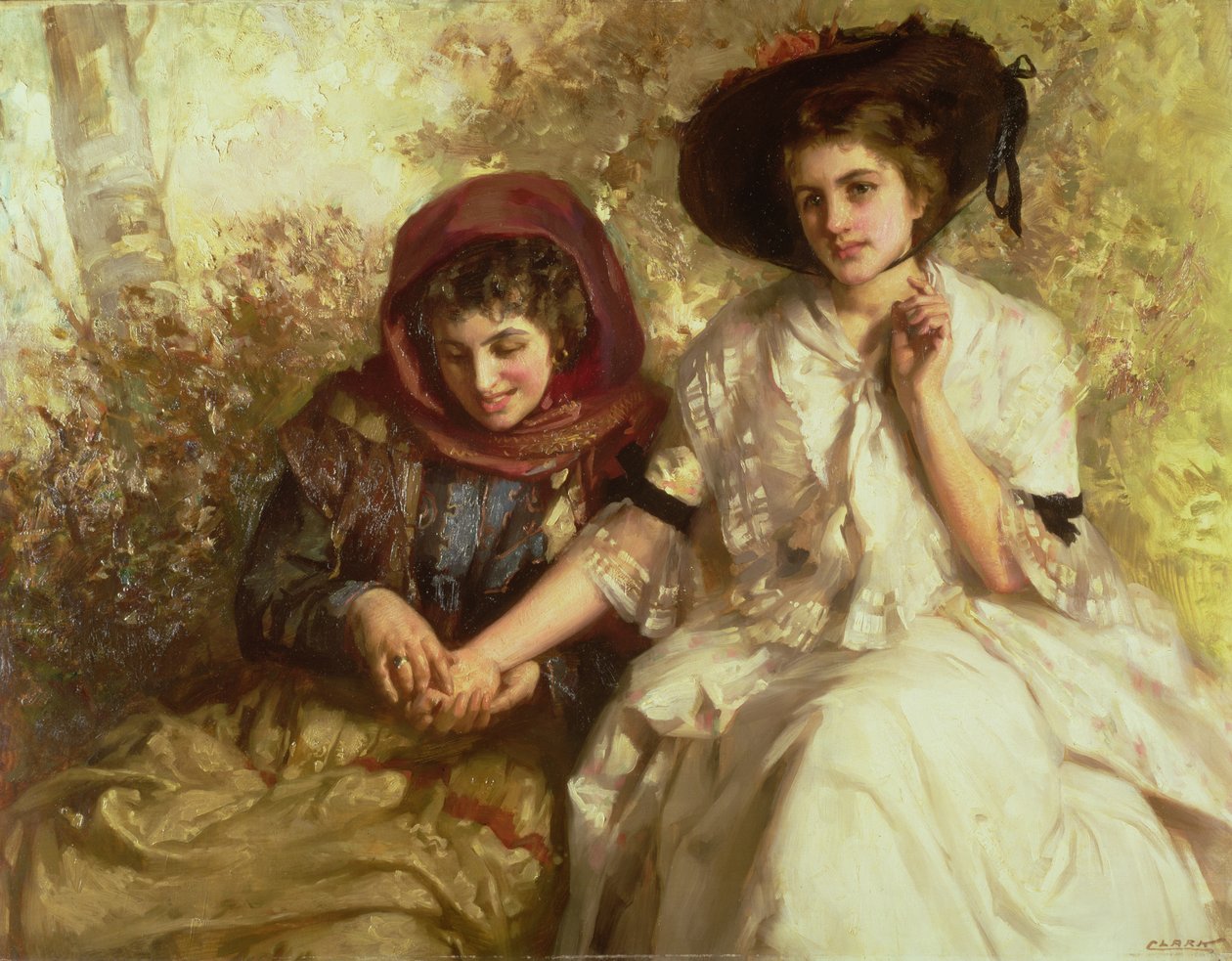 A cartomante de Joseph Clark