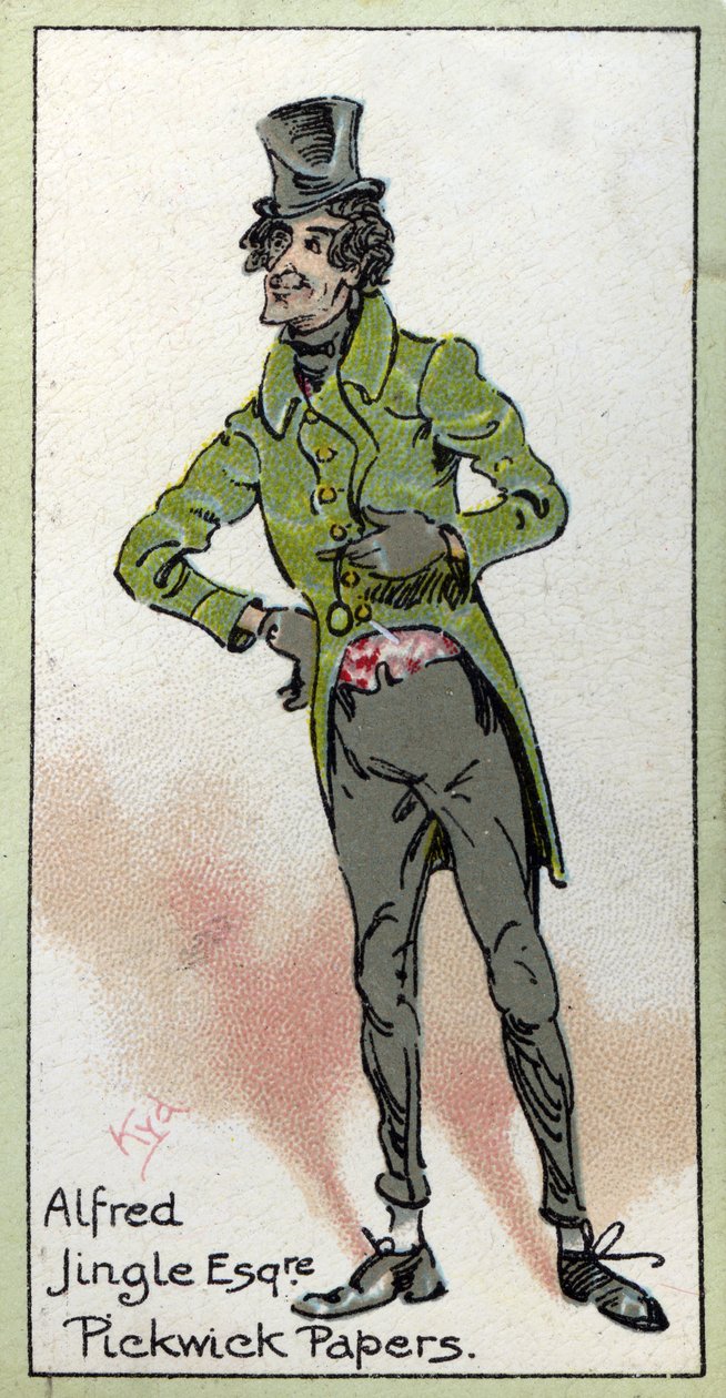 Alfred Jingle Esquire, de &39;The Pickwick Papers&39;, de Charles Dickens, 1923 de Joseph Clayton Clarke
