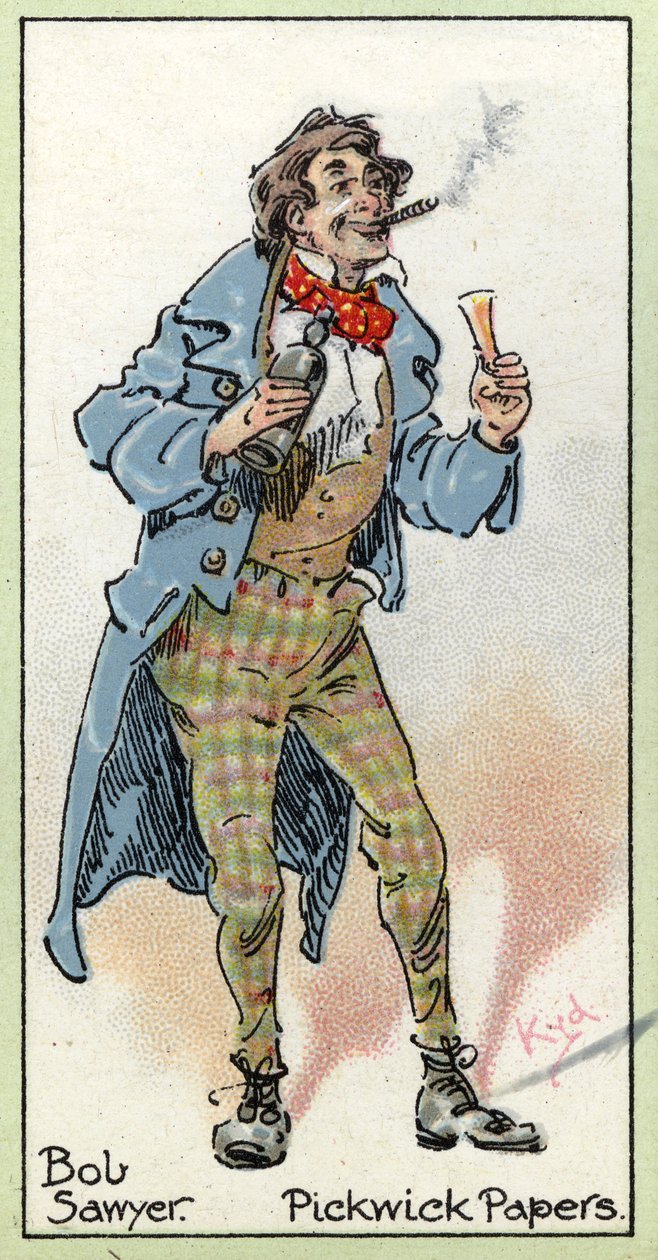 Bob Sawyer, de &39;The Pickwick Papers&39; de Charles Dickens, 1923 de Joseph Clayton Clarke