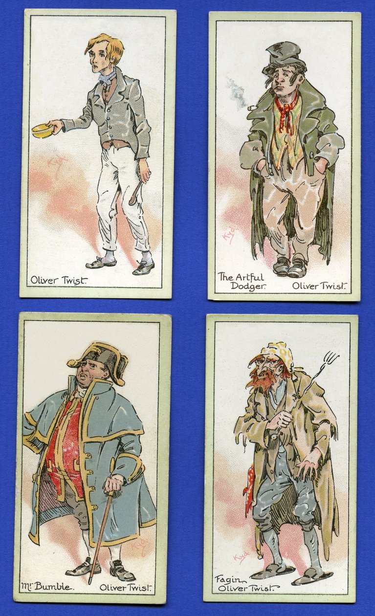 Personagens de &39;Oliver Twist&39; de Charles Dickens, 1923 de Joseph Clayton Clarke