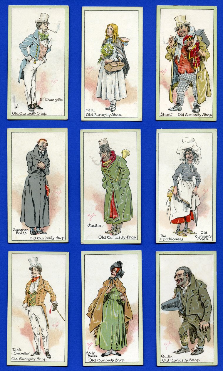 Personagens da &39;The Old Curiosity Shop&39;, de Charles Dickens, 1923 de Joseph Clayton Clarke