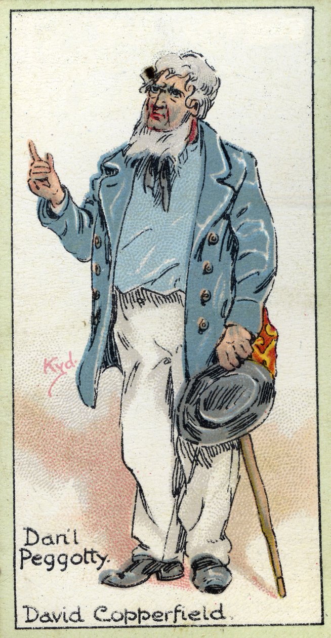 Daniel Peggotty, de &39;David Copperfield&39;, de Charles Dickens, 1923 de Joseph Clayton Clarke