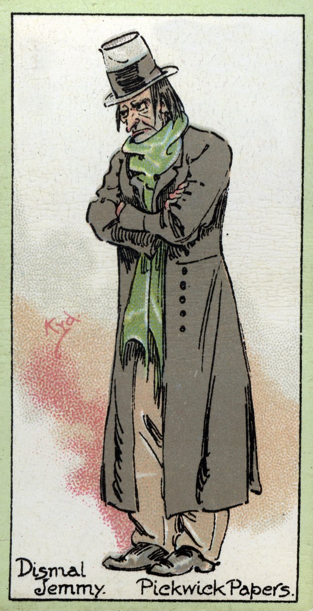 Jemmy desânimo, de &39;The Pickwick Papers&39; por Charles Dickens, 1923 de Joseph Clayton Clarke