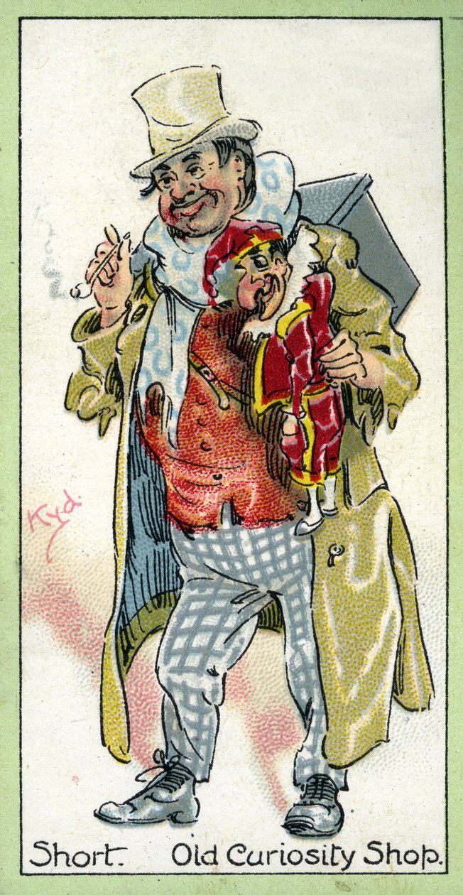 Curta, de "The Old Curiosity Shop", de Charles Dickens, 1923 de Joseph Clayton Clarke