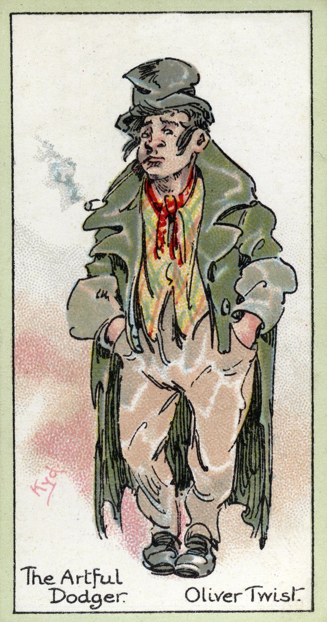 O Artful Dodger, de &39;Oliver Twist&39;, de Charles Dickens, 1923 de Joseph Clayton Clarke