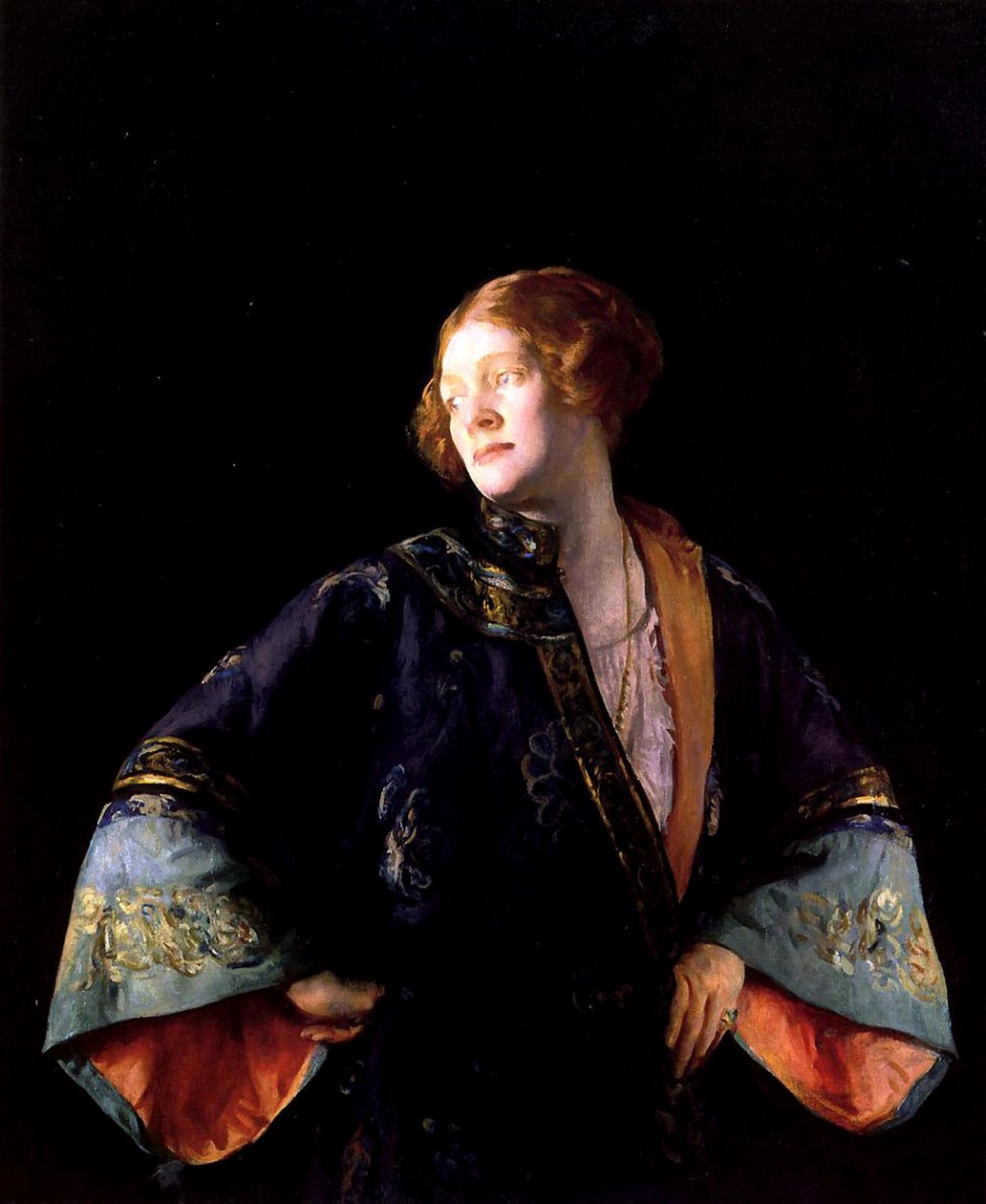 O quimono azul, 1922 de Joseph DeCamp