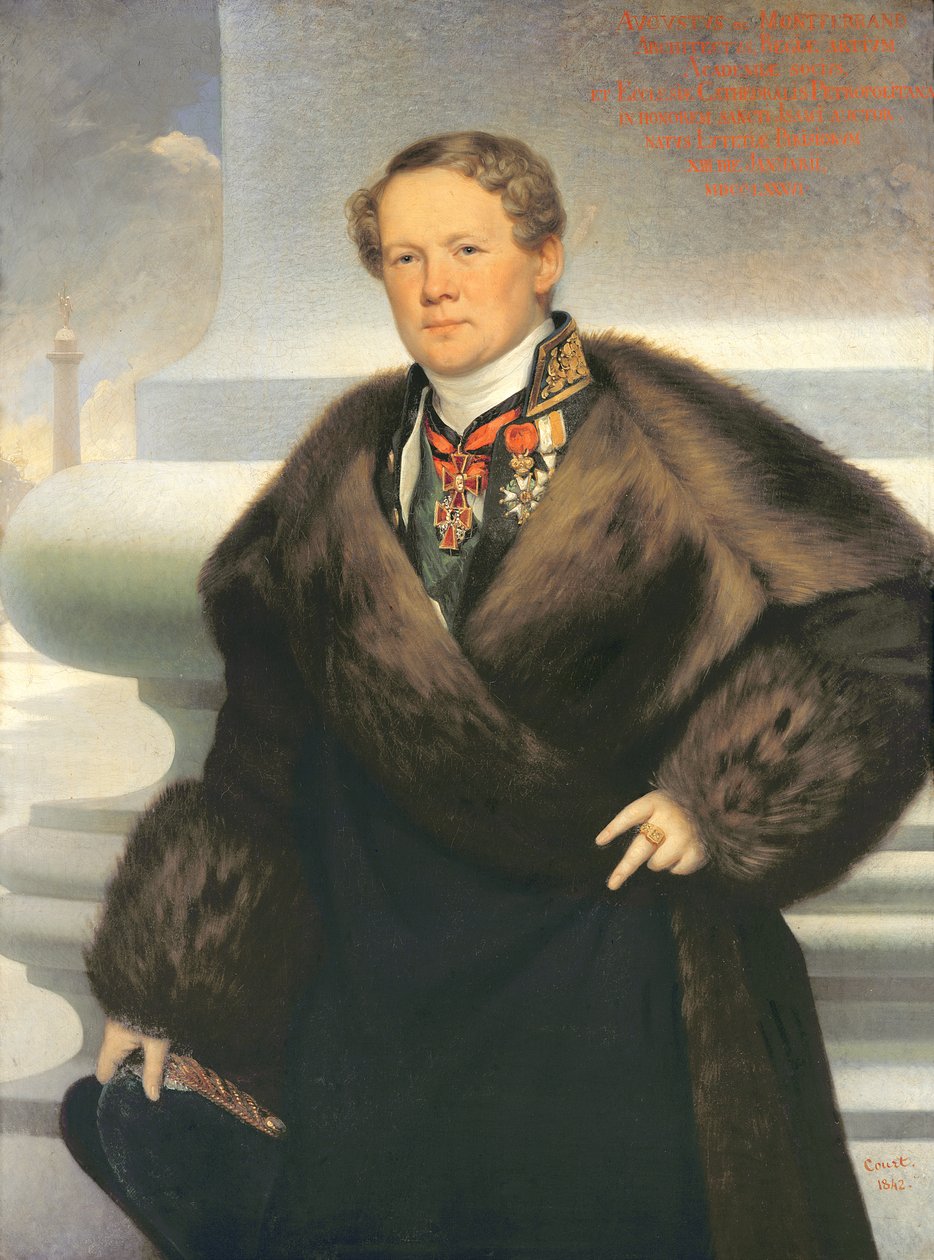 Auguste Ricard de Montferrand (1786-1856) 1842 de Joseph Desire Court
