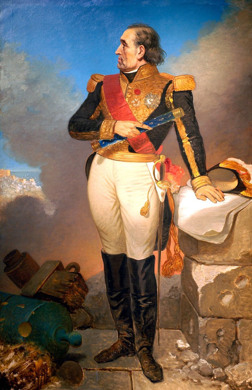 Retrato de Marechal Soult, duque de Dalmácia, c.1819-35 de Joseph Desire Court