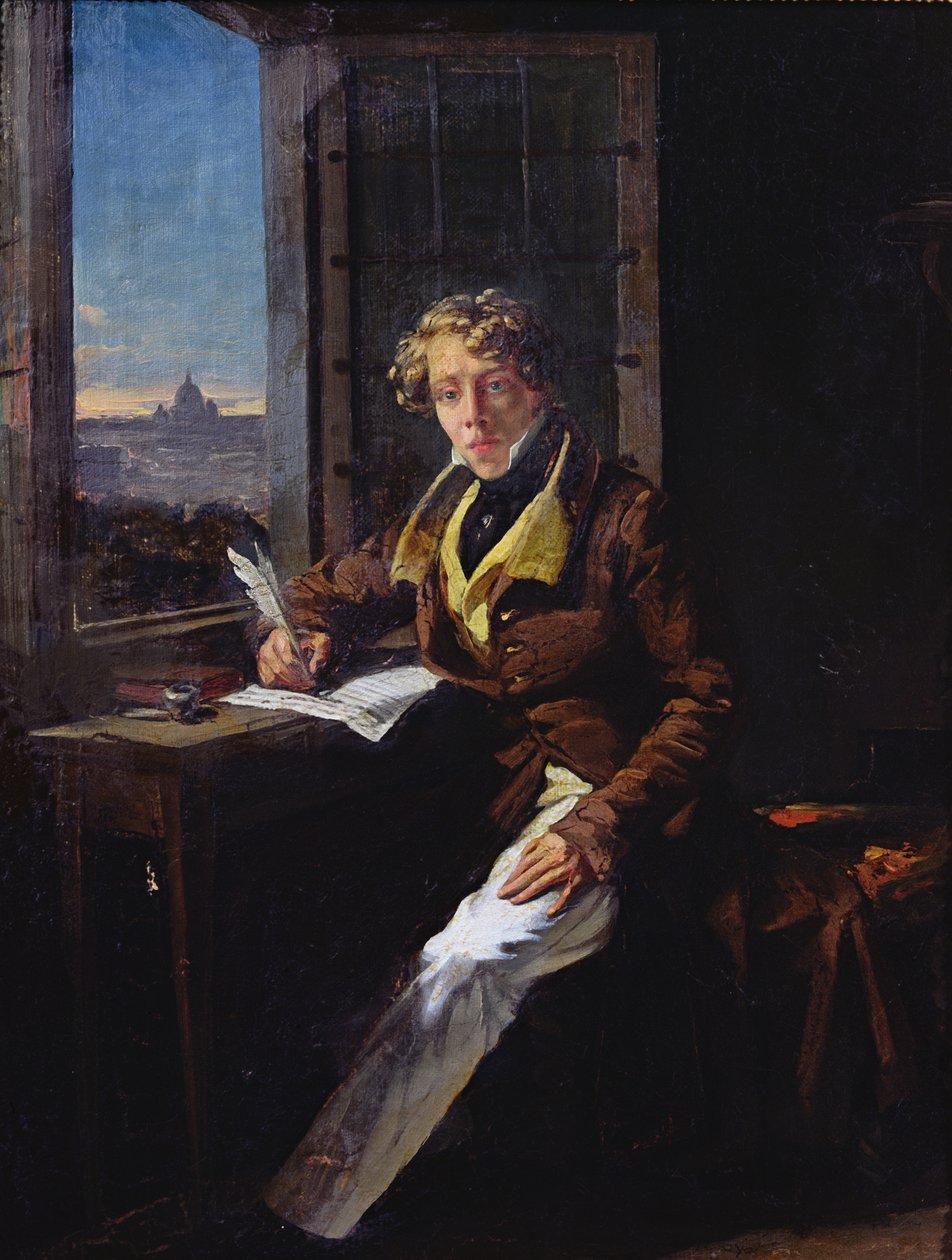 Retrato de Victor Rifaut (1798-1838) 1822 de Joseph Desire Court
