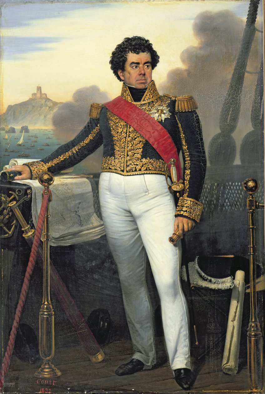Victor Guy (1775-1846), barão Duperre, 1832 de Joseph Desire Court