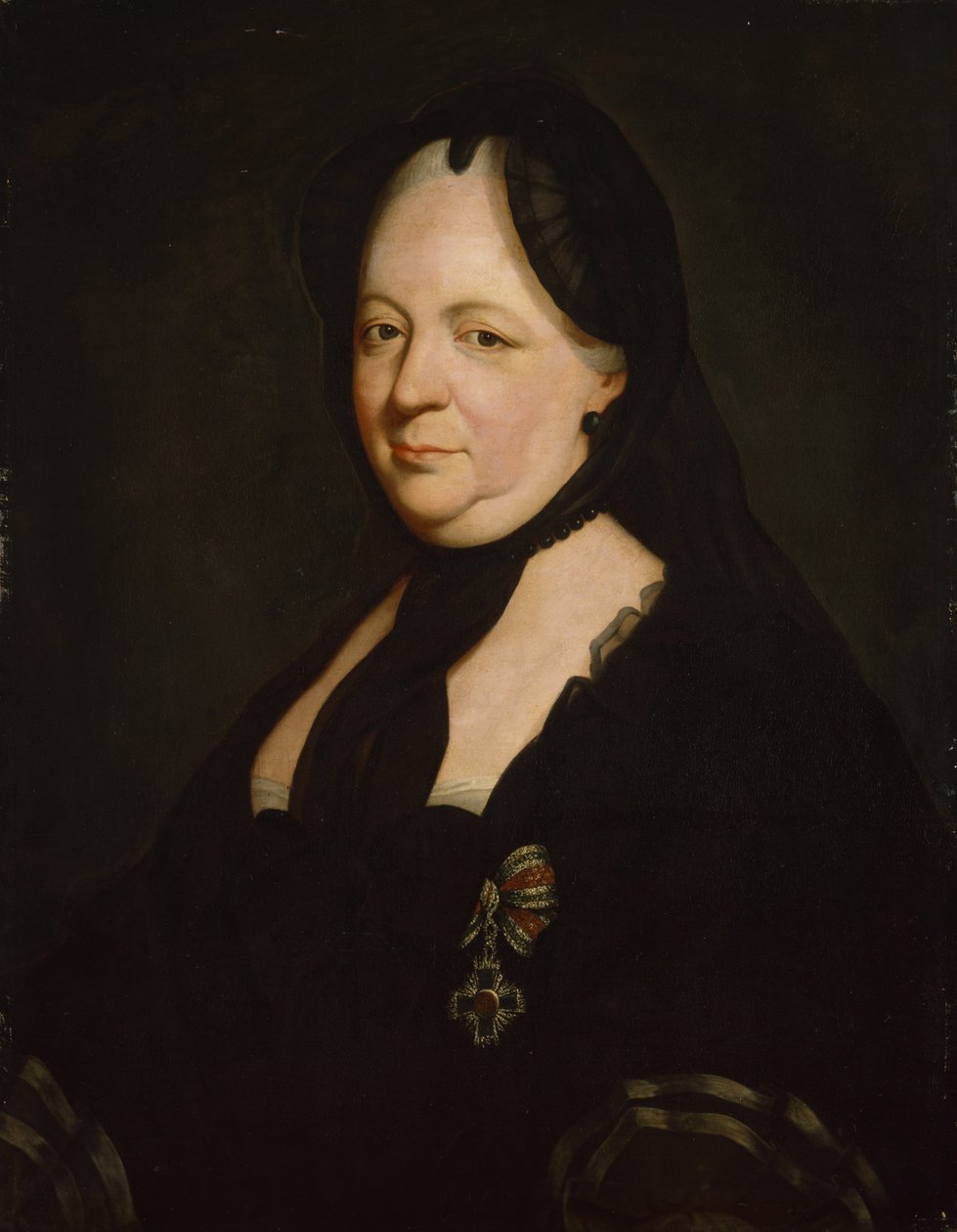 Maria Theresa de luto de Joseph Ducreux