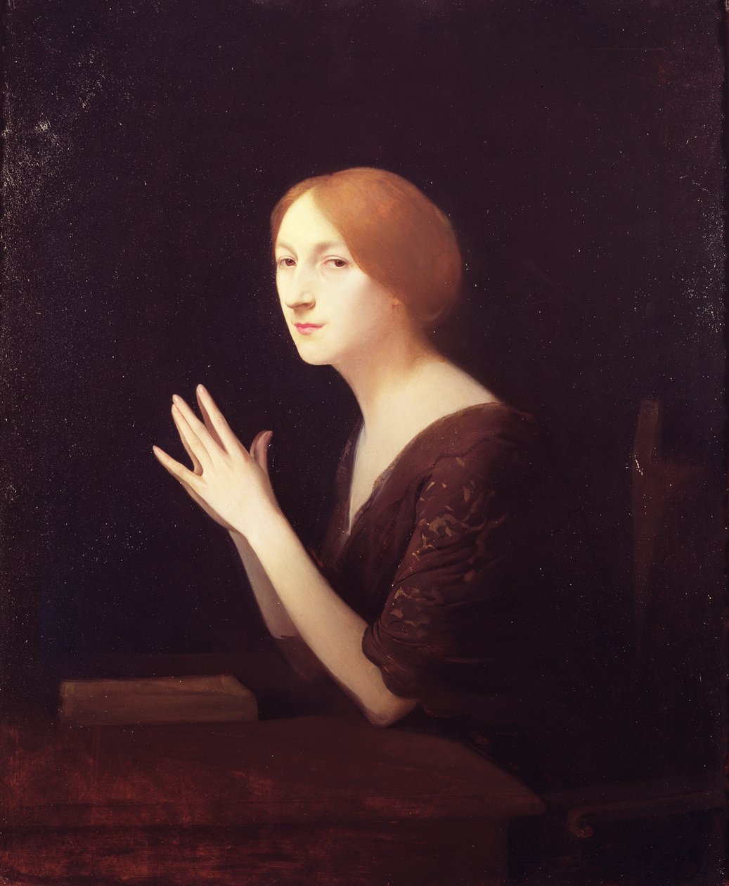 Retrato de Marguerite Moreno (1871-1948) antes de 1899 de Joseph Granie