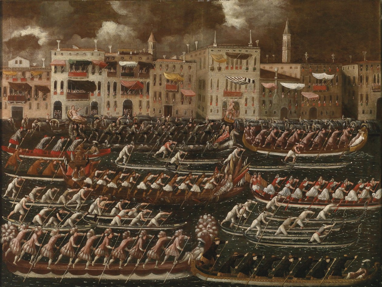 Regata no Grande Canal de Joseph Heintz der Jüngere