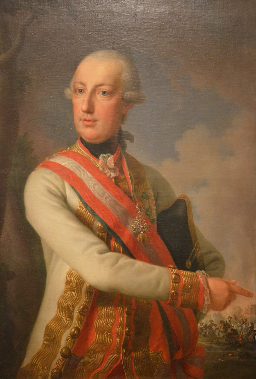Imperador José II (1741-1790) de Joseph Hickel