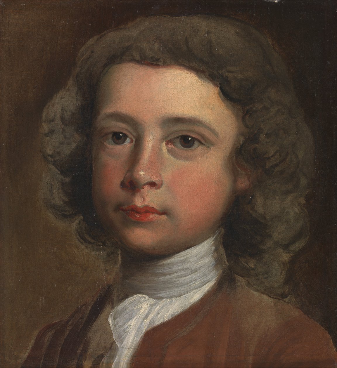 A cabeça de um menino de Joseph Highmore
