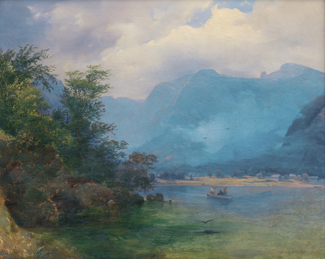 Paisagem alpina de Joseph Holzer