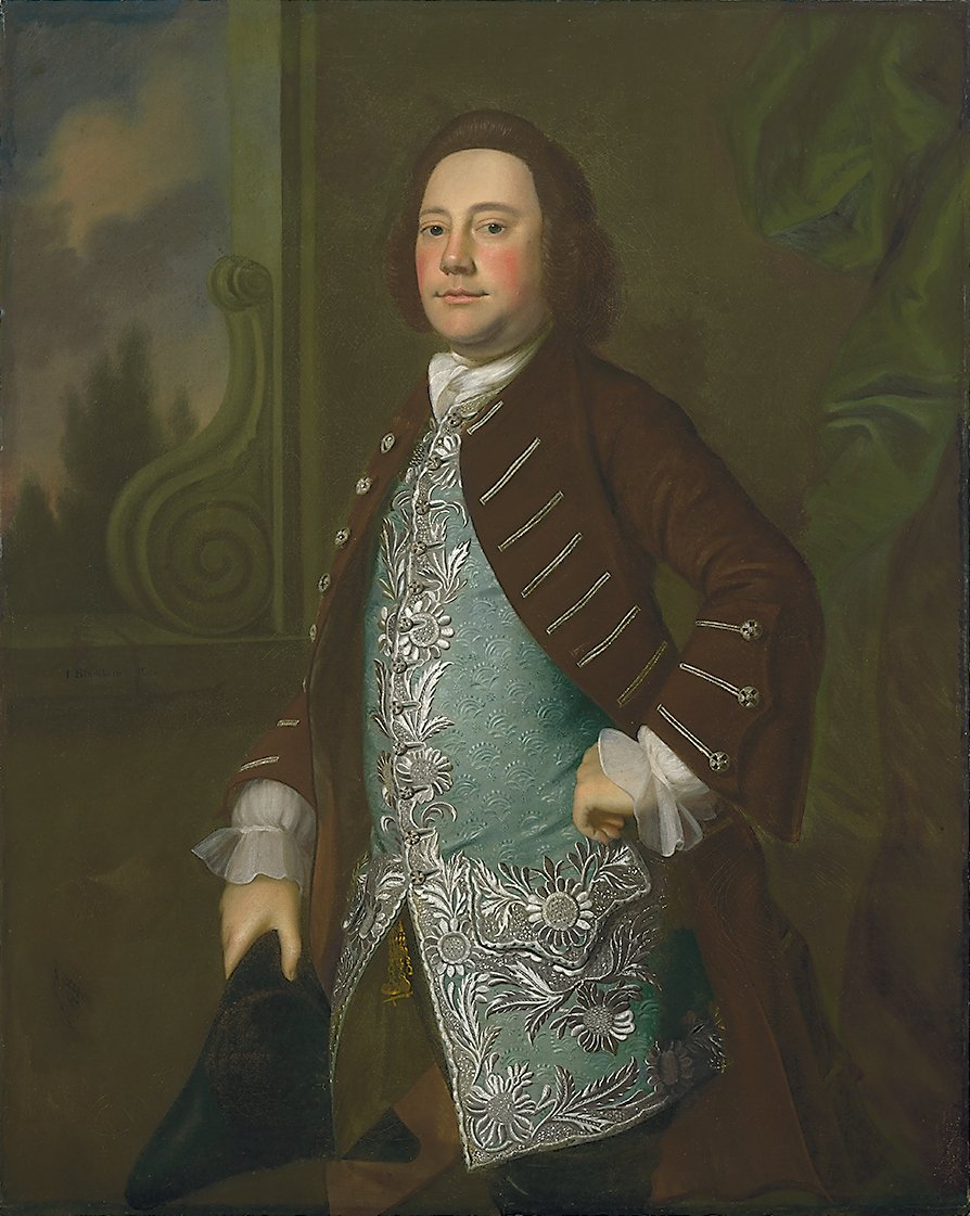 Retrato de um cavalheiro, c.1760 de Joseph Jonathan Blackburn