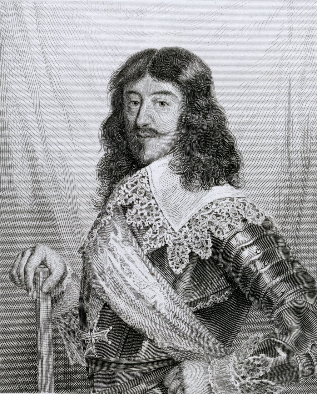 Luís XIII (1601-43), rei da França, gravado por Pannier de Joseph Leon Rolland de Lestang Parade