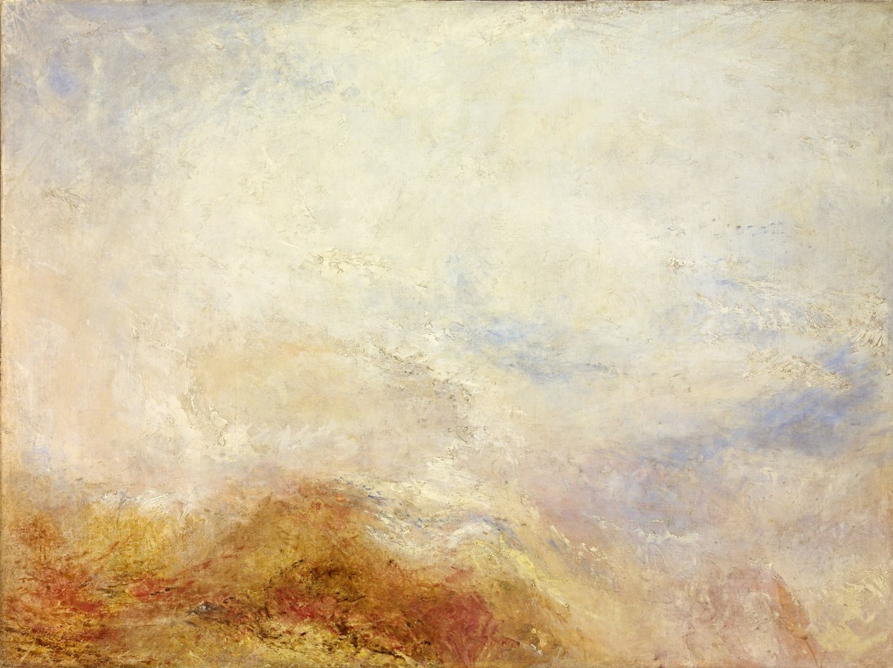 Um, cena montanha, val, dAosta de Joseph Mallord William Turner