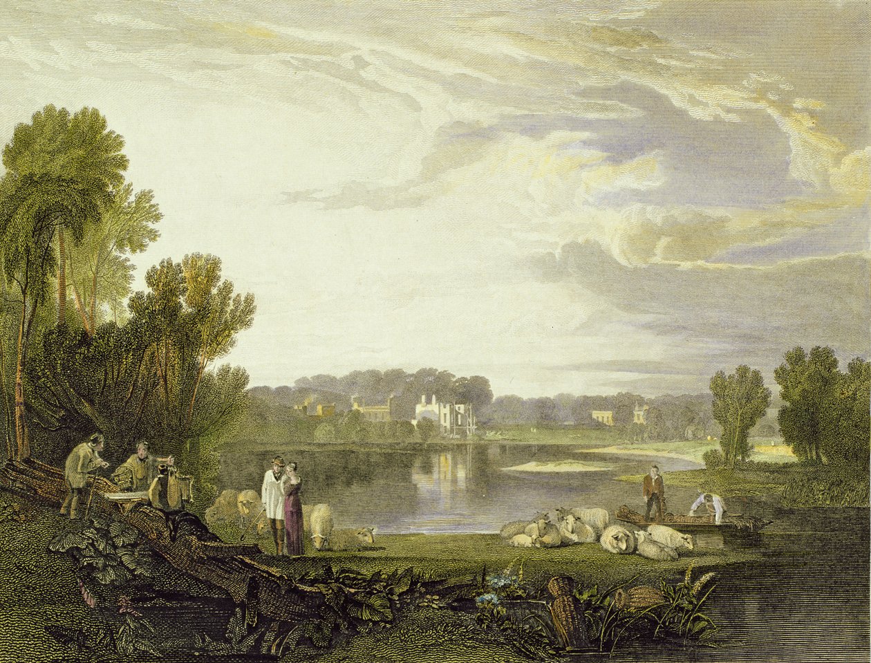 Villa de Alexander Pope, Twickenham 1811 de Joseph Mallord William Turner