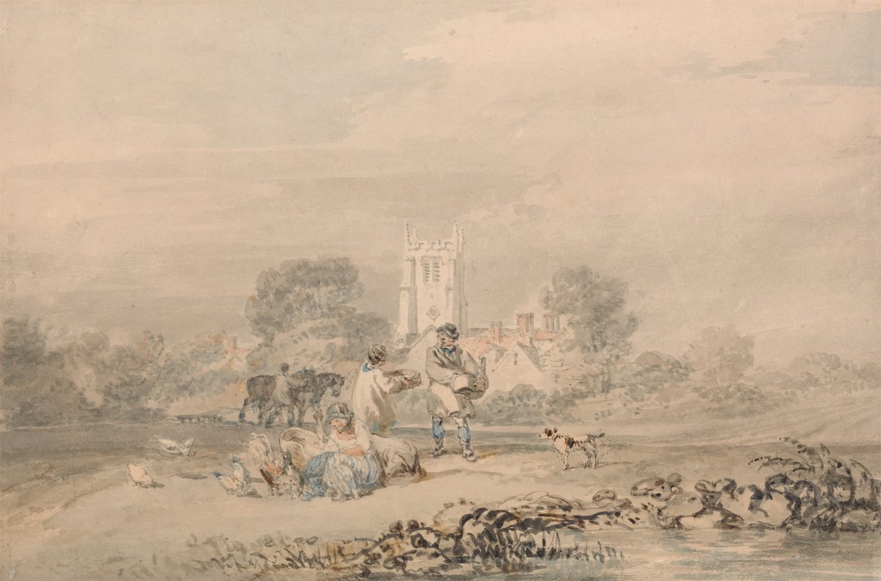 Sementeira Outono do Grão de Joseph Mallord William Turner