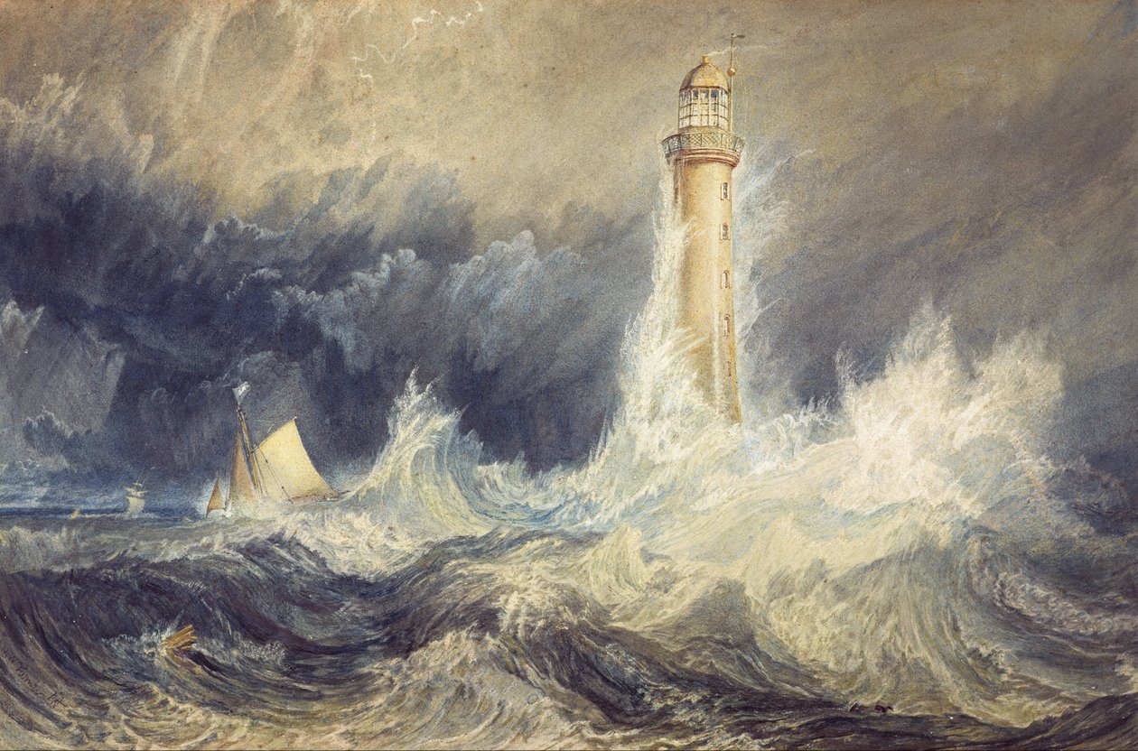 Farol de Bell Rock de Joseph Mallord William Turner