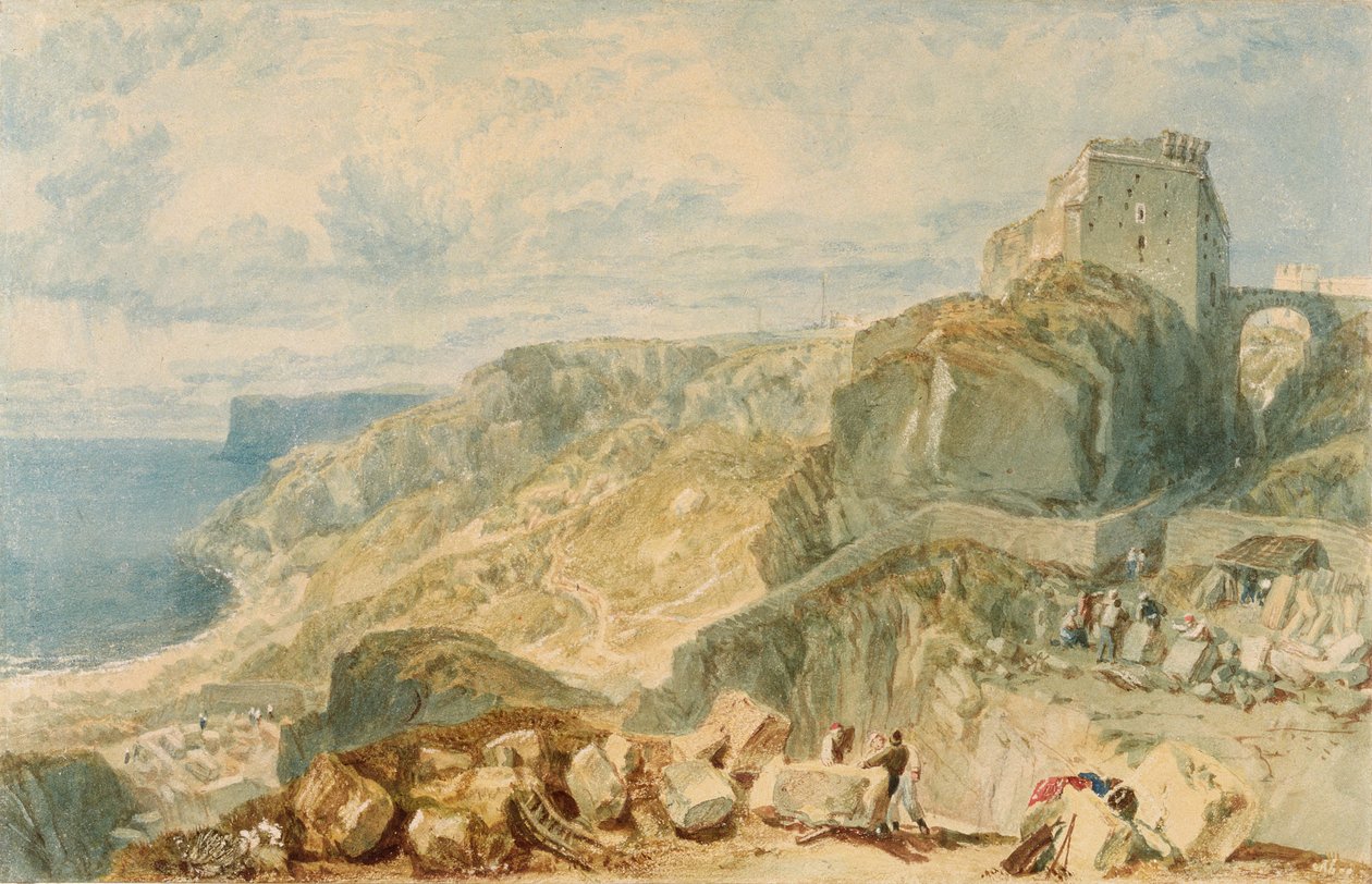 Castelo de Arco e Flecha, Ilha de Portland de Joseph Mallord William Turner