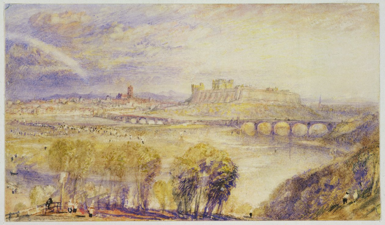 Carlisle, c.1832 (wc em papel de wove) de Joseph Mallord William Turner