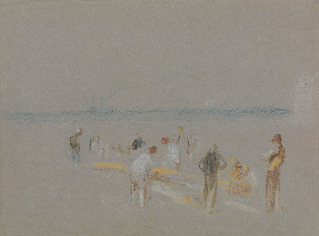 Críquete nas areias de Goodwin de Joseph Mallord William Turner