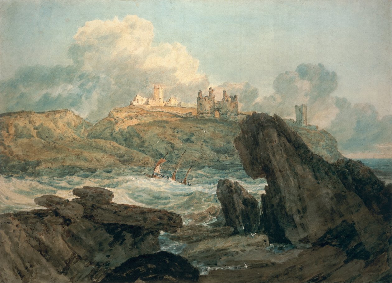 Dunstanburgh Castle de Joseph Mallord William Turner