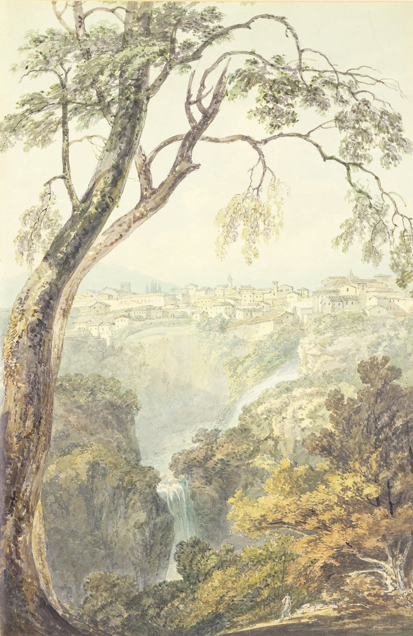 Quedas do Anio de Joseph Mallord William Turner