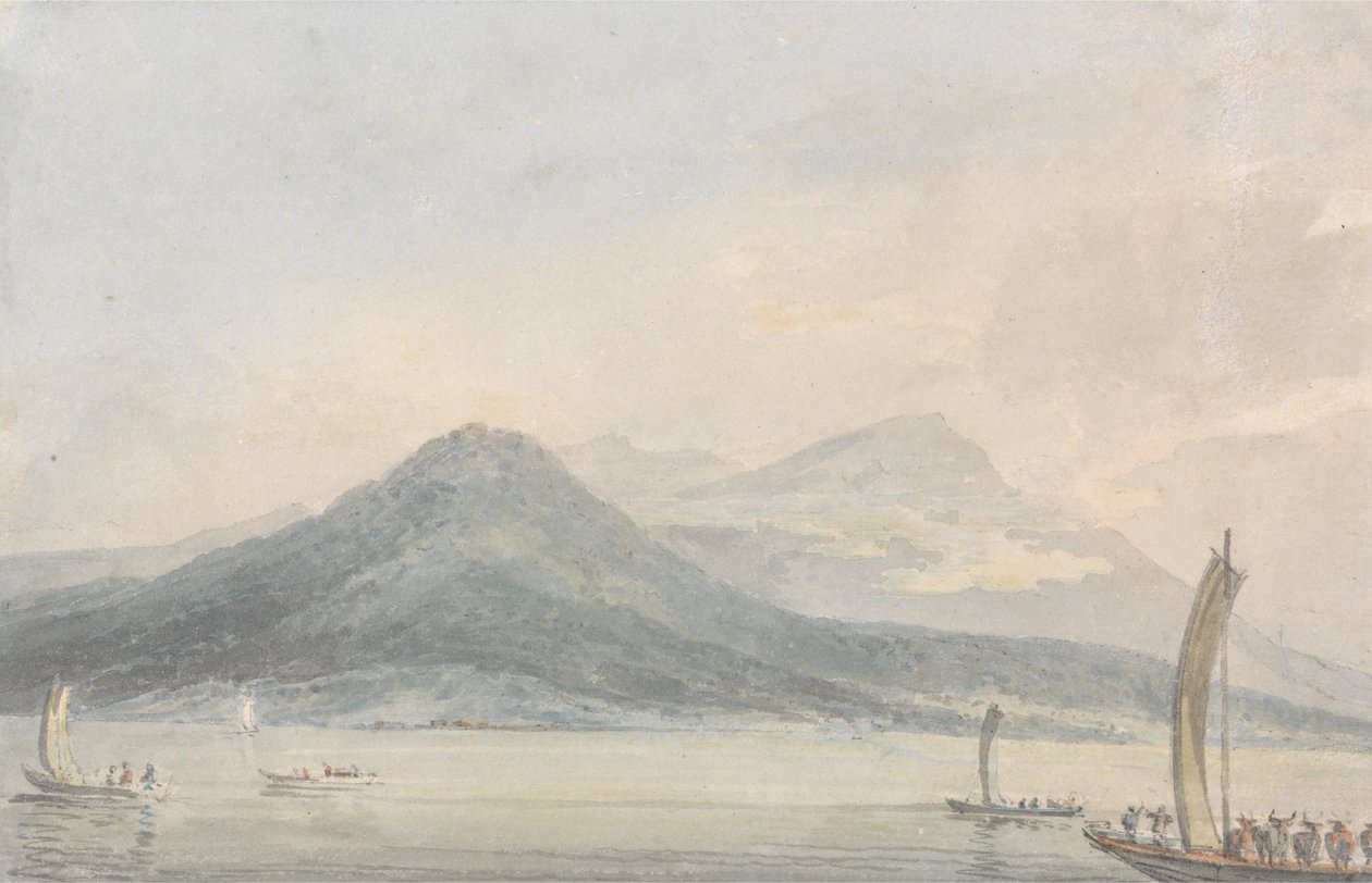Da Isola Borromena, Lago Maggiore de Joseph Mallord William Turner
