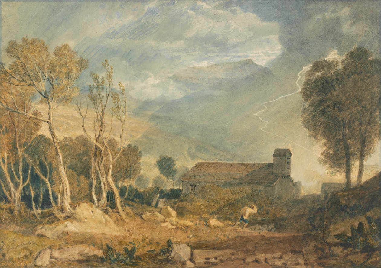 Ingleborough de Chapel-Le-Dale de Joseph Mallord William Turner