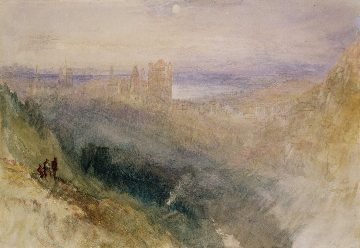 Lausanne, de The Signal de Joseph Mallord William Turner