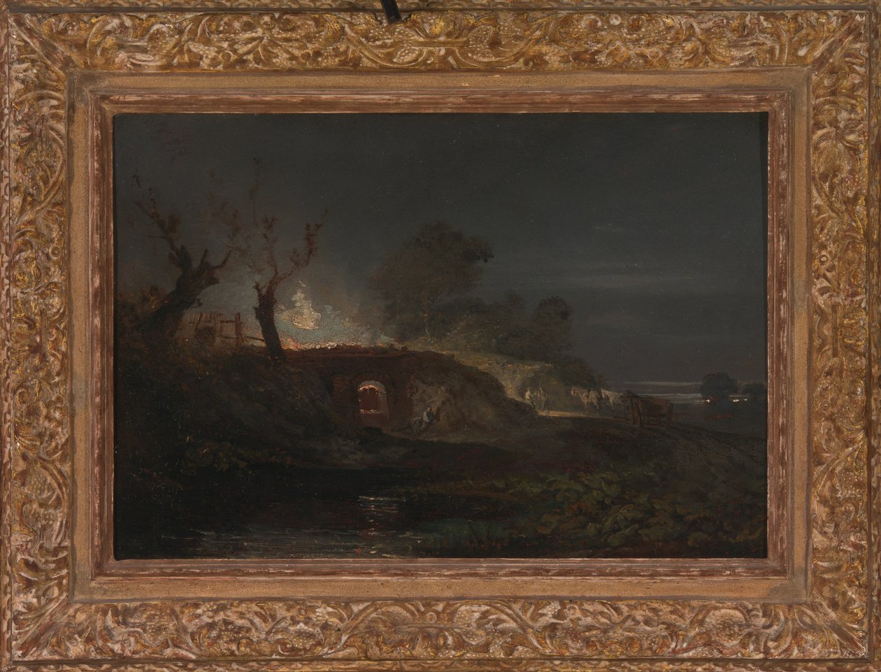 Limekiln em Coalbrookdale de Joseph Mallord William Turner