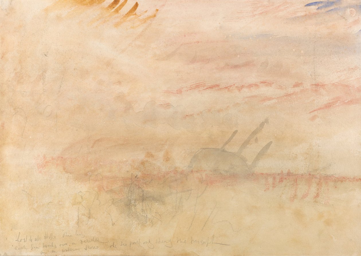 Perdido a todos Espero que o Brig de Joseph Mallord William Turner