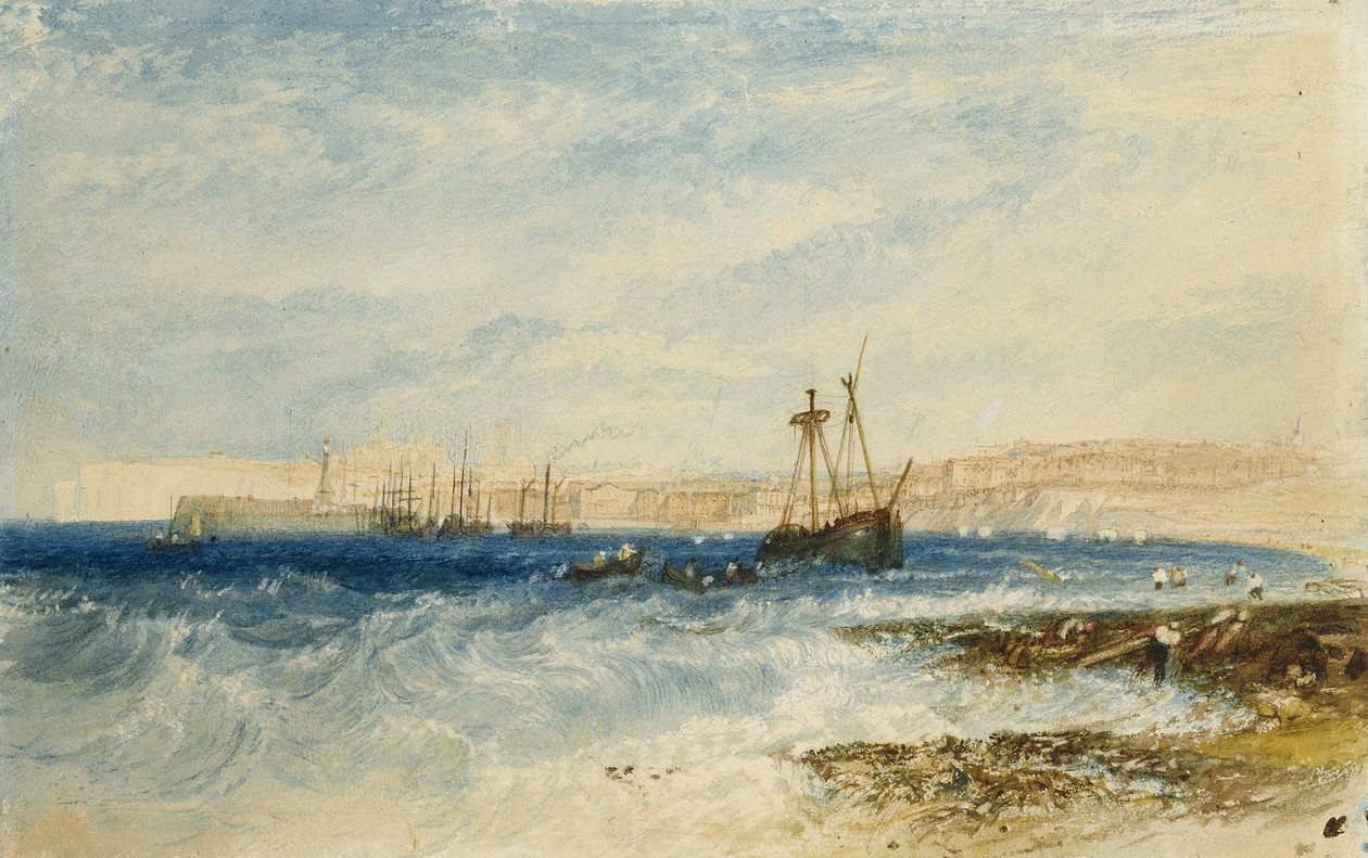 Margate, 1826-28 (aquarela) de Joseph Mallord William Turner