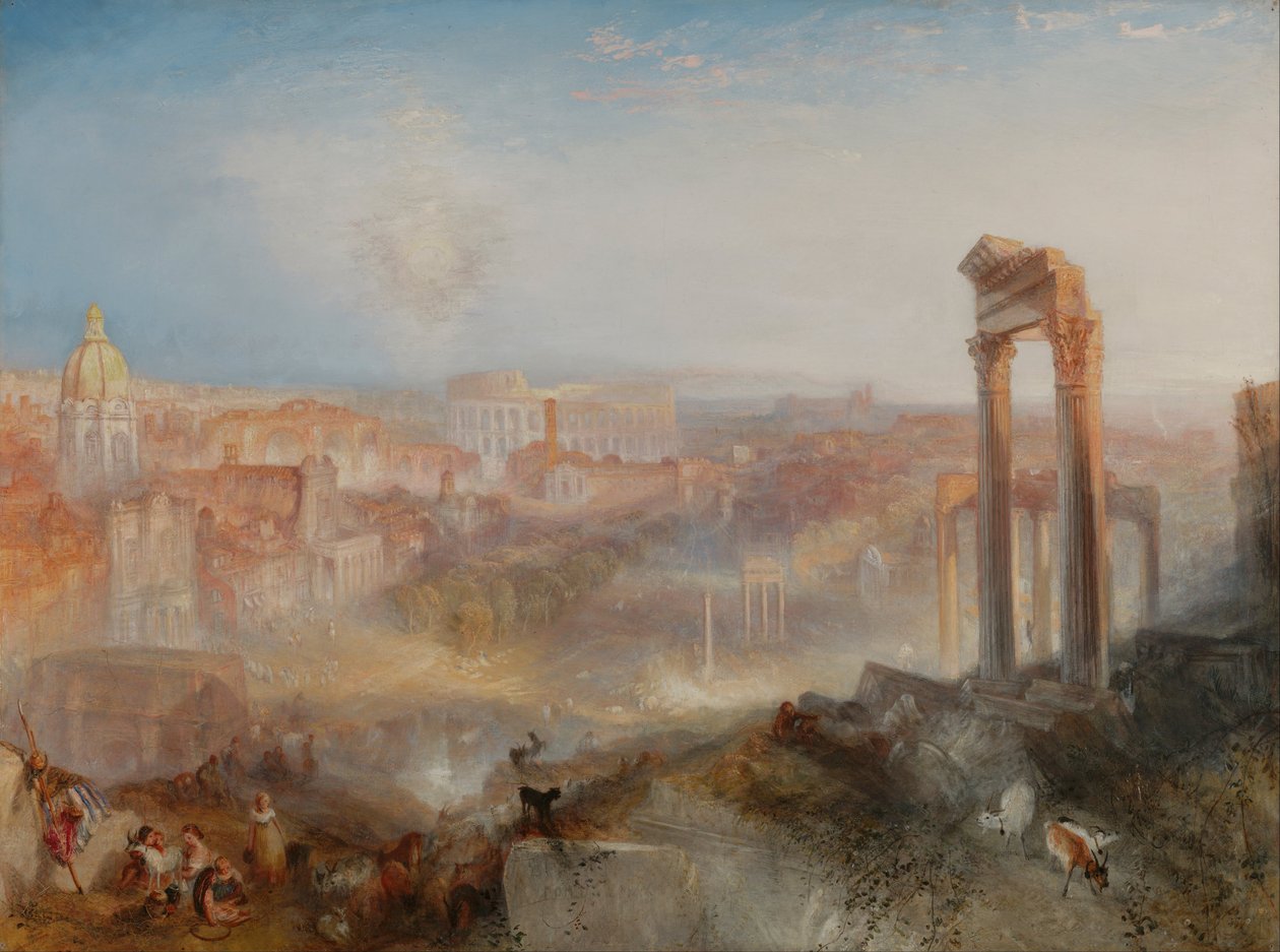 Roma-Campo Vaccino moderno de Joseph Mallord William Turner