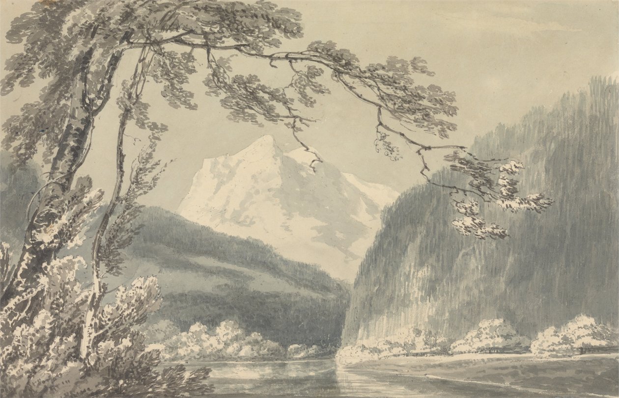 Perto de Grindelwald de Joseph Mallord William Turner
