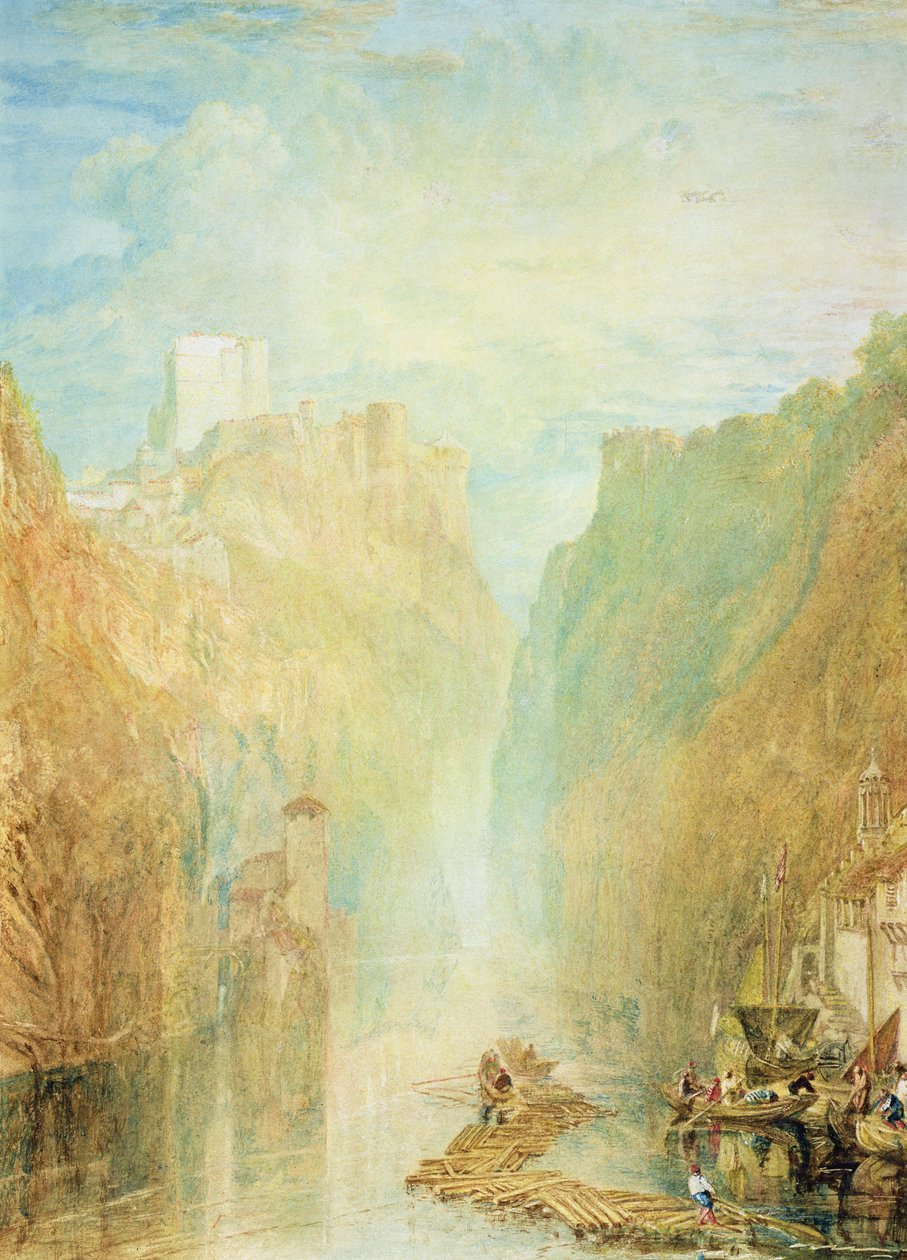 No Alto Reno, c.1820 de Joseph Mallord William Turner