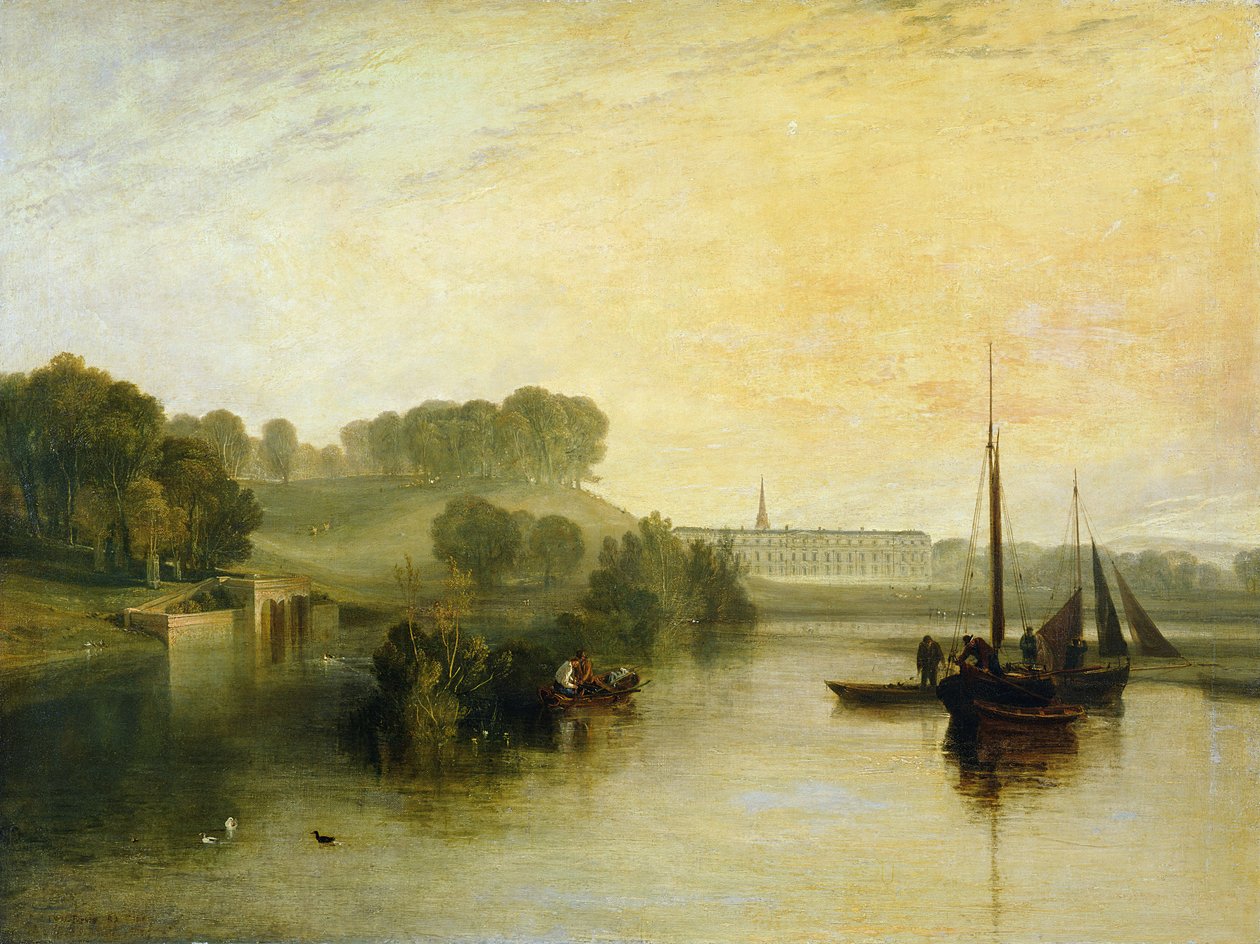 Petworth, Sussex, a sede do conde de Egremont: Dewy Morning, 1810 de Joseph Mallord William Turner