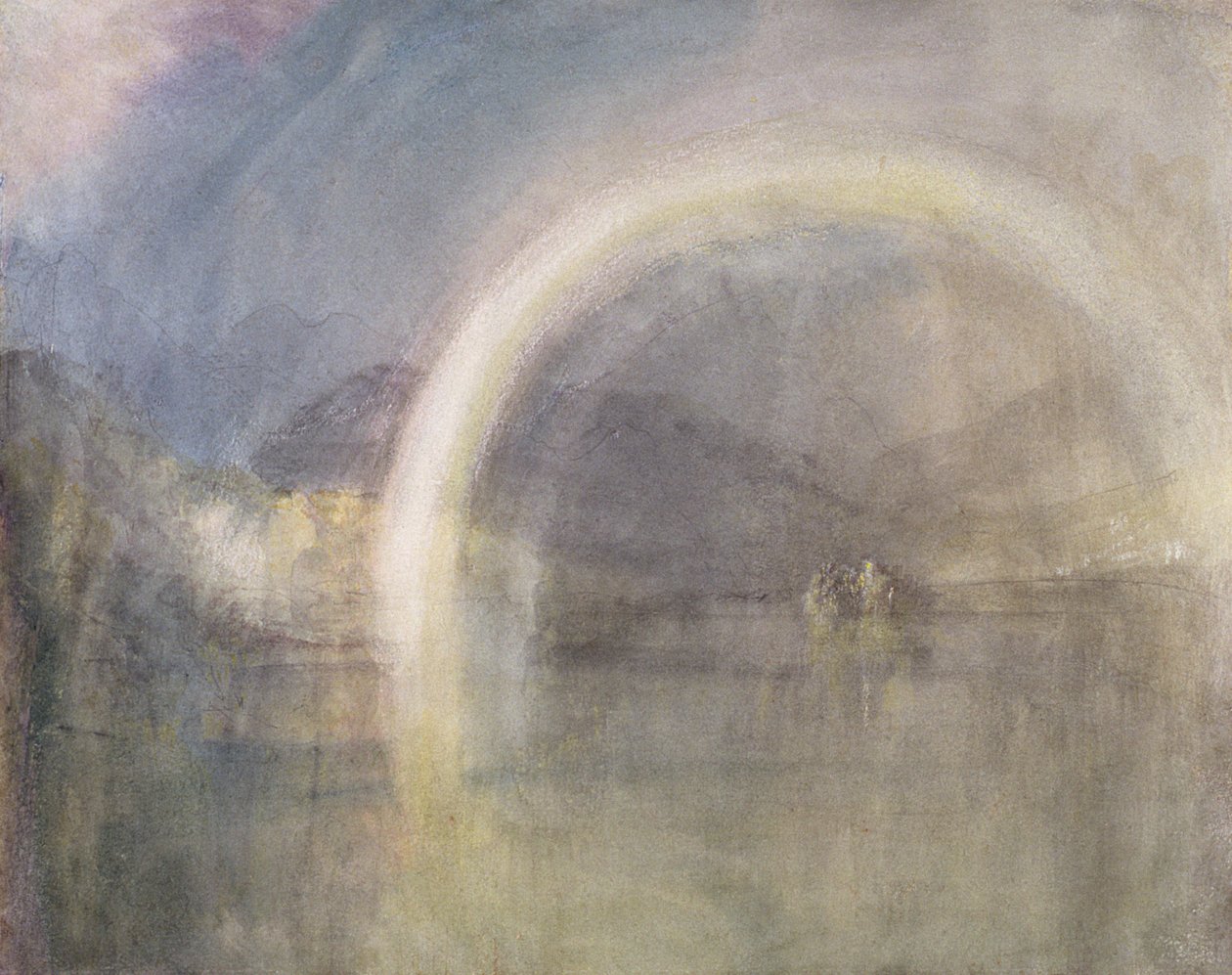 Arco-íris sobre Loch Awe, c.1831 de Joseph Mallord William Turner