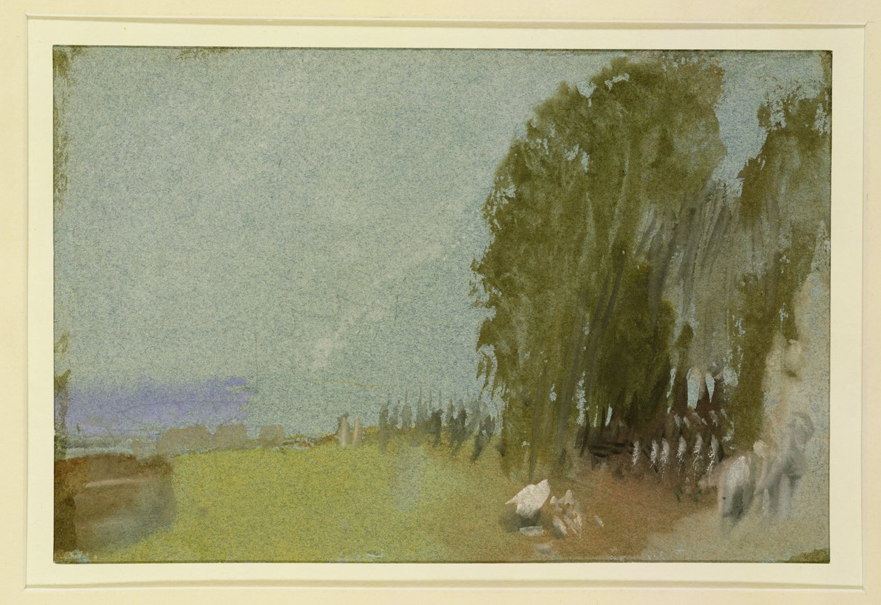 Ceifeiros acima do Sena em St. Cloud de Joseph Mallord William Turner