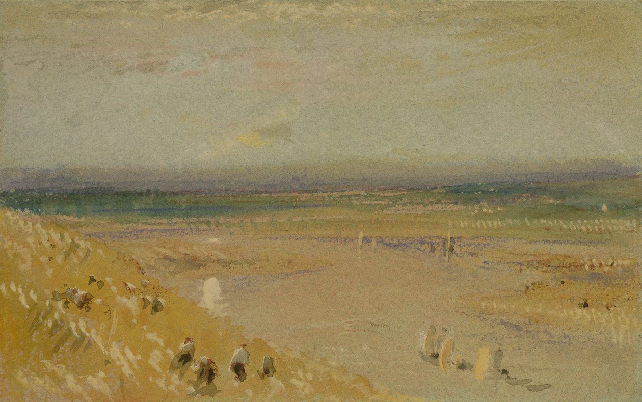 Paisagem do rio de Joseph Mallord William Turner
