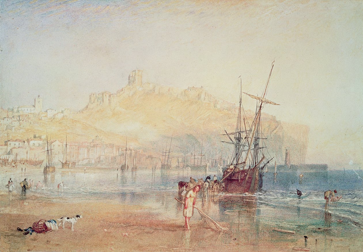 Scarborough, 1825 (aquarela) de Joseph Mallord William Turner