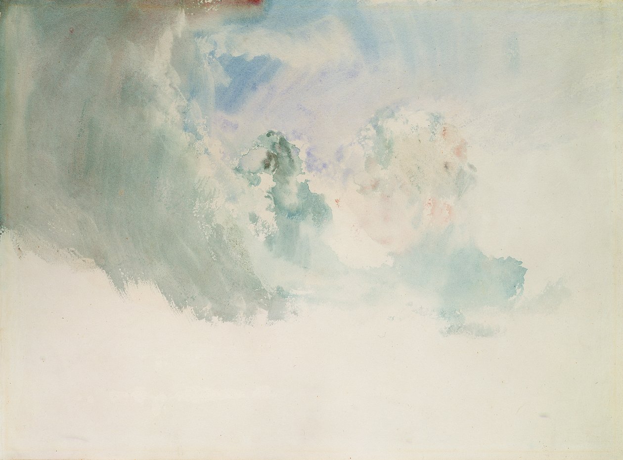 Estudo do céu de Joseph Mallord William Turner