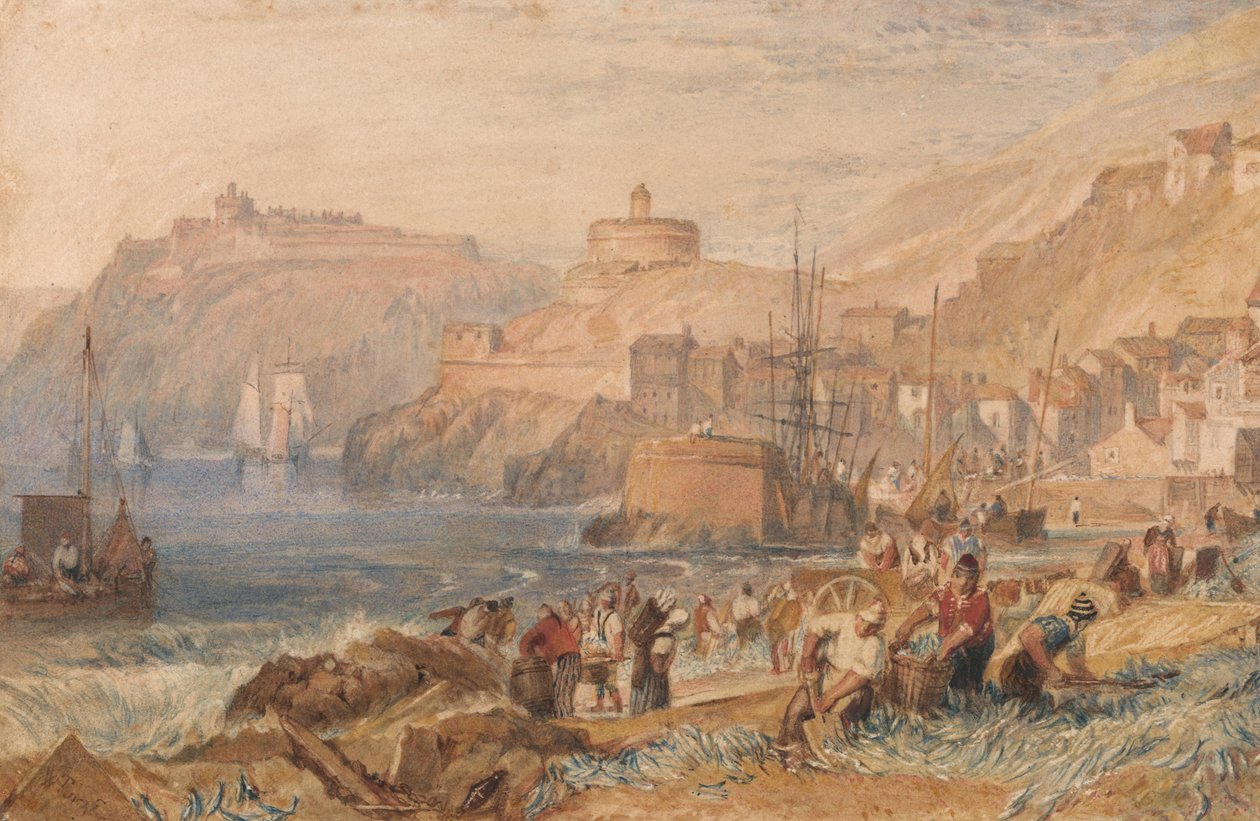St. Mawes, na Cornualha de Joseph Mallord William Turner