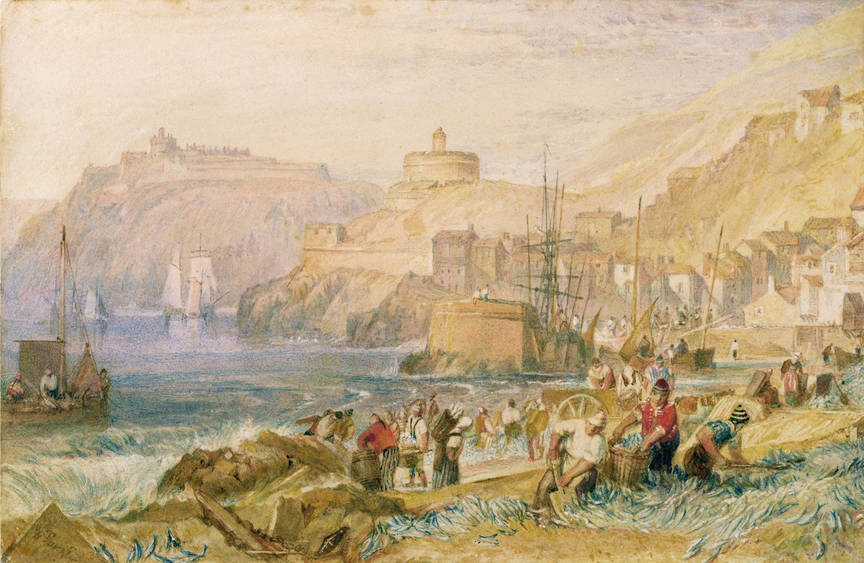 St. Mawes, Cornualha, c.1823 de Joseph Mallord William Turner