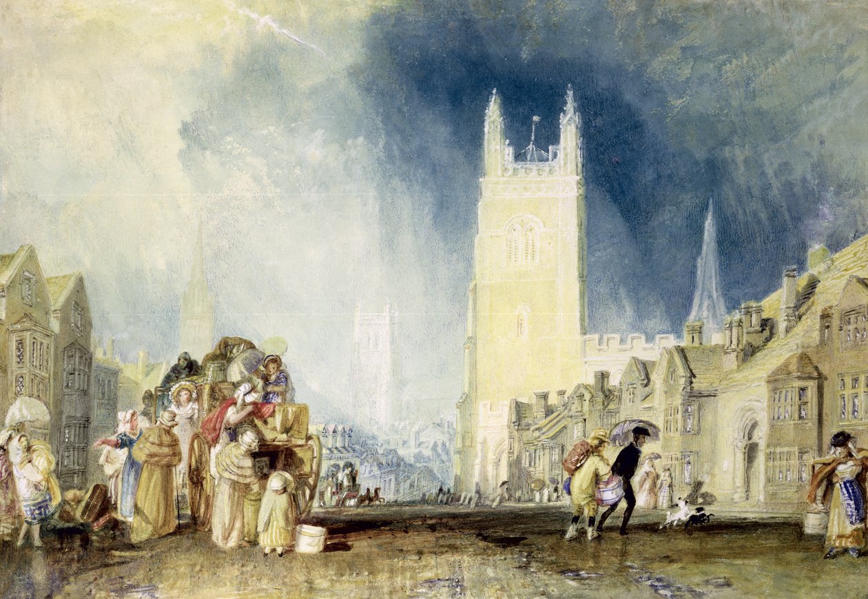 Stamford, c.1828 de Joseph Mallord William Turner